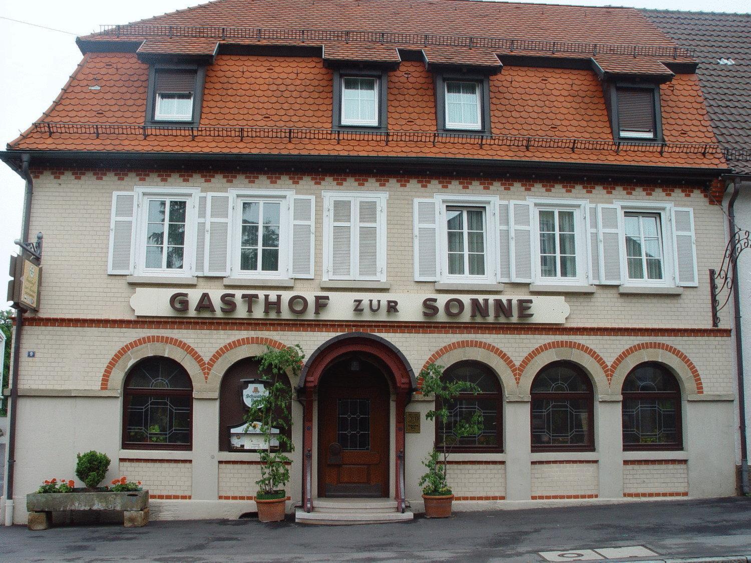 Gasthof Zur Sonne Στουτγκάρδη Εξωτερικό φωτογραφία